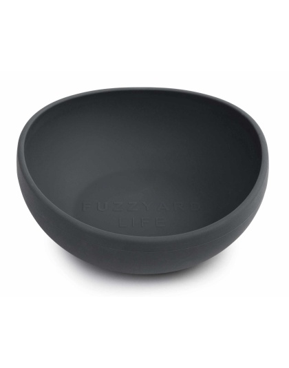 Slate Grey - FuzzYard Life Silicone Bowl  - S