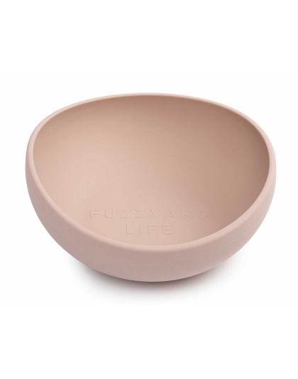 Soft Blush - FuzzYard Life Silicone Bowl  - L