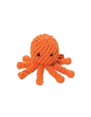 Jax & Bones Elton the Octopus Rope Dog Toy  - Small 3"