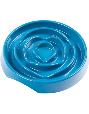 Blue - Messy Mutts Interactive Slow Feeder  - 1.75 Cup