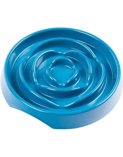 Blue - Messy Mutts Interactive Slow Feeder  - 1.75 Cup