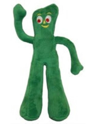 Multipet Gumby Plush Dog Toy 9"