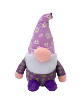 SnugArooz Daisy the Gnome Plush Dog Toy 10"