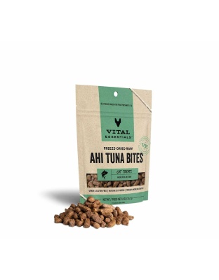 Vital Essentials(R) Freeze-Dried Ahi Tuna Bites Cat Treats, 1.1 oz
