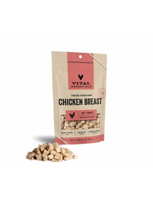 Vital Essentials(R) Freeze-Dried Raw Chicken Breast Cat Treats, 2.1 oz