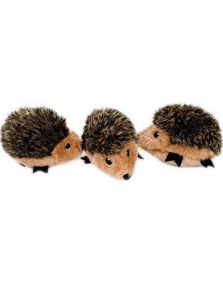 ZippyPaws  Miniz 3 Pack Hedgehogs