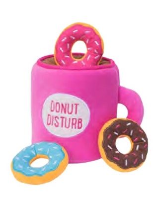 ZippyPaws Burrow Coffee and Donutz