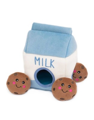 ZippyPaws Burrow Milk and Cookies