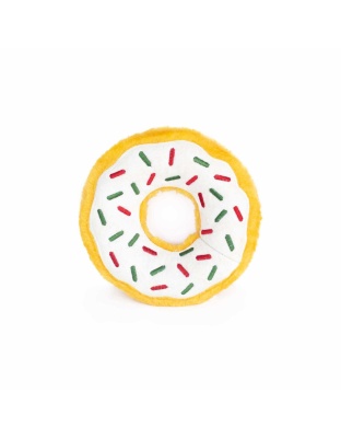 ZippyPaws Donutz Peppermint Plush Dog Toy