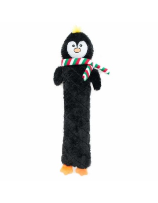 ZippyPaws Holiday Jigglerz(R) Penguin Plush Dog Toy - TOM Only