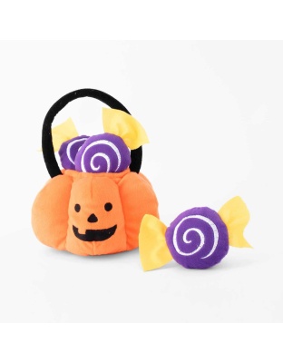 ZippyPaws Zippy Burrow Trick-or-Treat Basket