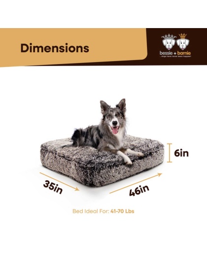 Frosted Willow - Rectangle Bed LG - Frosted Willow - LG - 46" x 35"