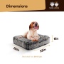 Midnight Frost - Rectangle Bed MD - Midnight Frost - MD - 32" x 36"