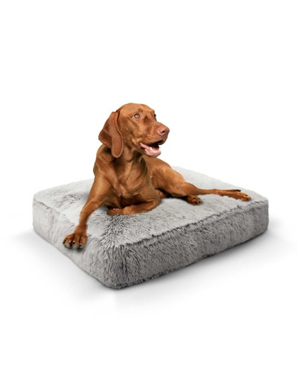 Frosted Snow - Rectangle Bed LG - Frosted Snow - LG - 46" x 35"