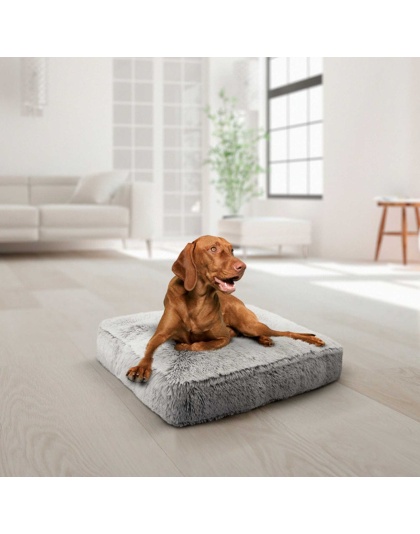 Frosted Snow - Rectangle Bed LG - Frosted Snow - LG - 46" x 35"