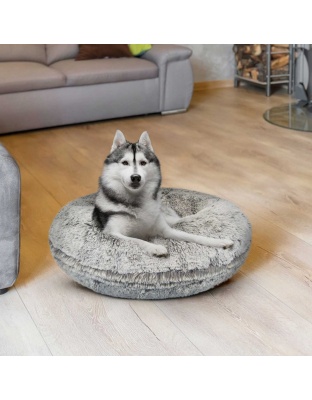 Frosted Snow - Bagel Bed LG - Frosted Snow - LG - 42"