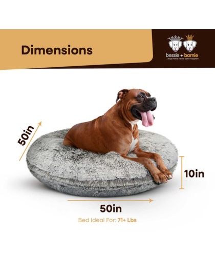 Frosted Snow - Bagel Bed XL - Frosted Snow - XL - 50"