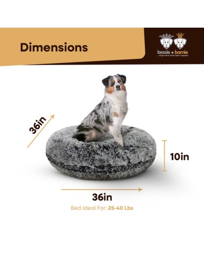 Midnight Frost - Bagel Bed MD - Midnight Frost - MD - 36"