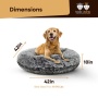 Midnight Frost - Bagel Bed LG - Midnight Frost - LG - 42"