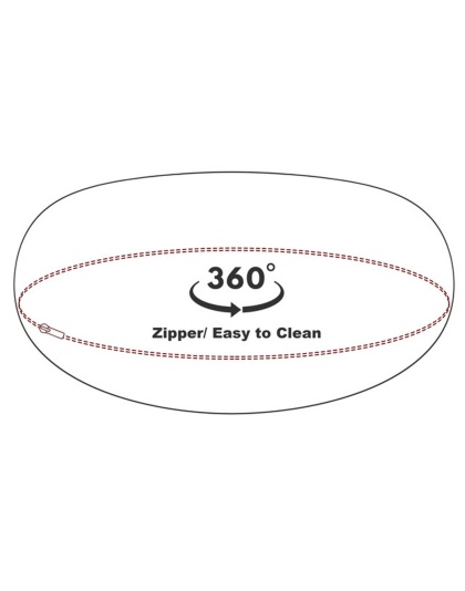 Midnight Frost - Bagel Bed MD - Midnight Frost - MD - 36"