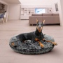 Midnight Frost - Bagel Bed XL - Midnight Frost - XL - 50"