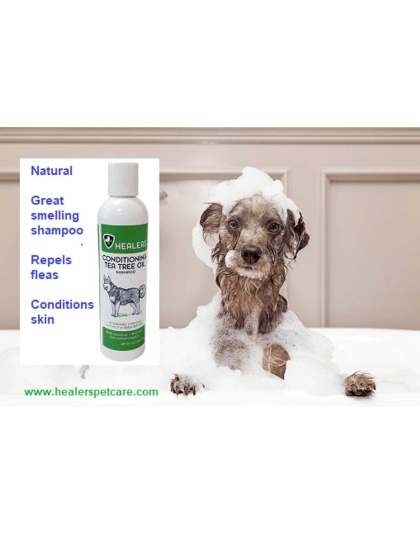 Healers Tea Tree Oil Conditioning Shampoo for Pets (8oz)