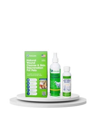 Natural Wound Cleanser and Skin Rejuvenation Combo