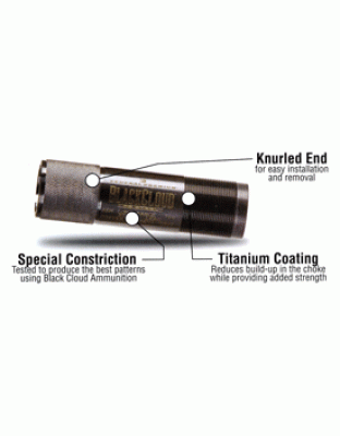 CARLSONS CHOKE TUBE BLACK