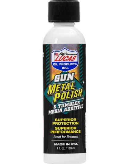 LUCAS OIL 4OZ GUN METAL POLISH