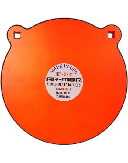 AR-MOR 10" AR500 STEEL GONG