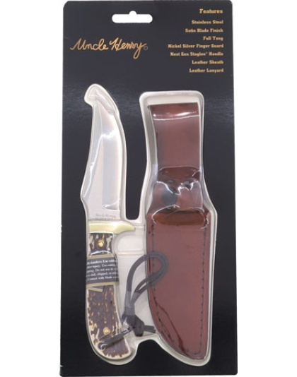 UNCLE HENRY KNIFE STAGLON 4"