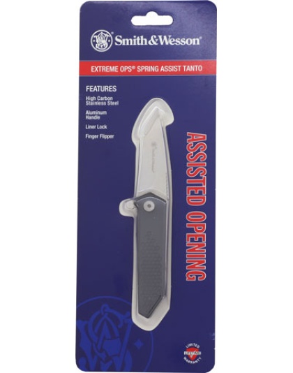 S&W KNIFE EXTREME OPS SPRING