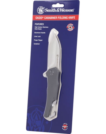 S&W KNIFE OASIS CARABINER