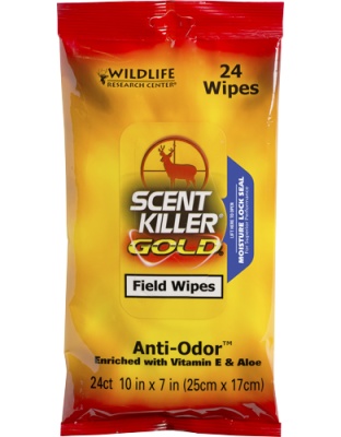 WRC FIELD WIPES SCENT KILLER