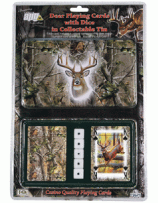 RIVERS EDGE CARDS & DICE TIN