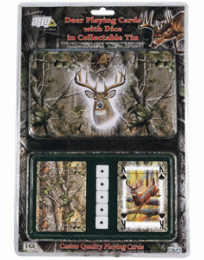 RIVERS EDGE CARDS & DICE TIN