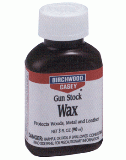 B/C GUN STOCK WAX 3OZ. BOTTLE