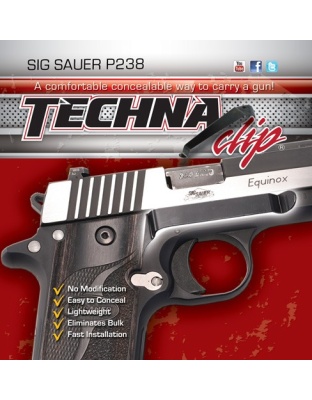 TECHNA CLIP HANDGUN RETENTION