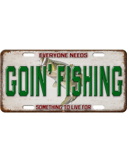 RIVERS EDGE LICENSE PLATE