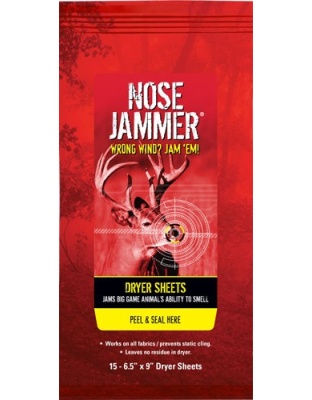 NOSE JAMMER DRYER SHEETS W/