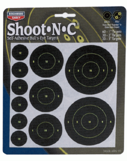 B/C TARGET SHOOT-N-C ASSORTED