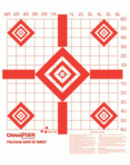 CHAMPION TARGET PAPER REDFIELD