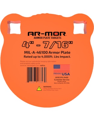 AR-MOR 4" MIL46100 STEEL GONG