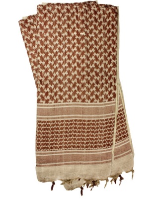 RED ROCK SHEMAGH HEAD WRAP