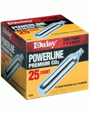 DAISY CO2 CARTRIDGES 12-GRAMS