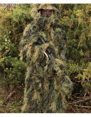 RED ROCK GHILLIE SUIT WOODLAND
