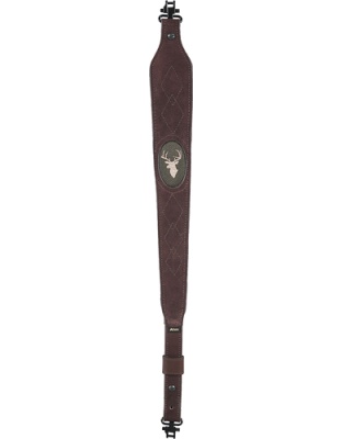 ALLEN SUED DEER HEAD SLING W/