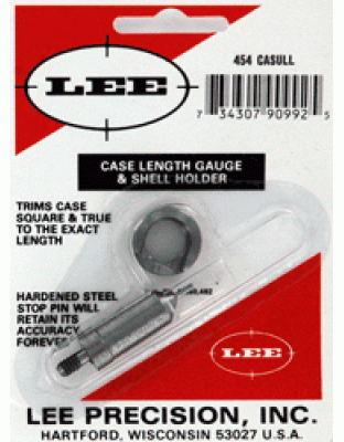 LEE TRIMMER GAUGE 454 CASULL