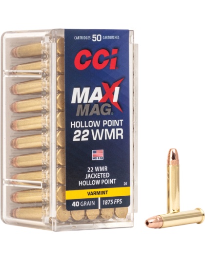 CCI MAXI-MAG 22WMR 40GR JHP