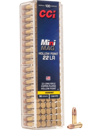 CCI MINI-MAG 22LR 36GR LEAD-HP